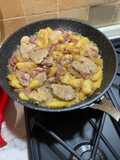 Filetto di maiale con mele e speck