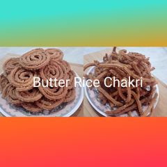 A picture of Butter Rice Chakri.