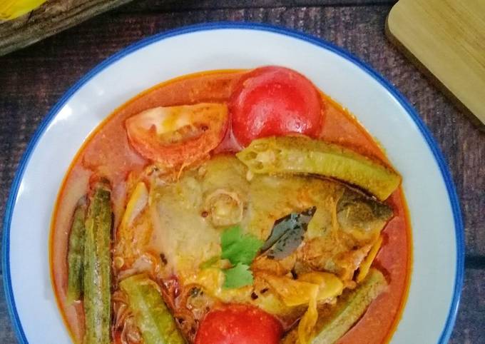 Resipi Kari Kepala Ikan Oleh Norashikin Rahmat Cookpad