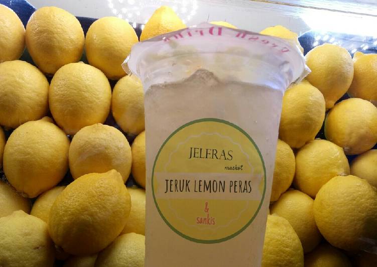 Resep Es lemon kaya vitamin C Anti Gagal