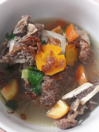 Cara Gampang Membuat Resep Sop Daging dan Tulang Sapi yang Bisa Manjain Lidah Anti Ribet, Lezat Sekali