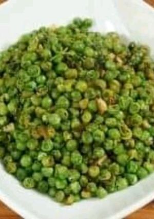 A picture of Roasted peas.