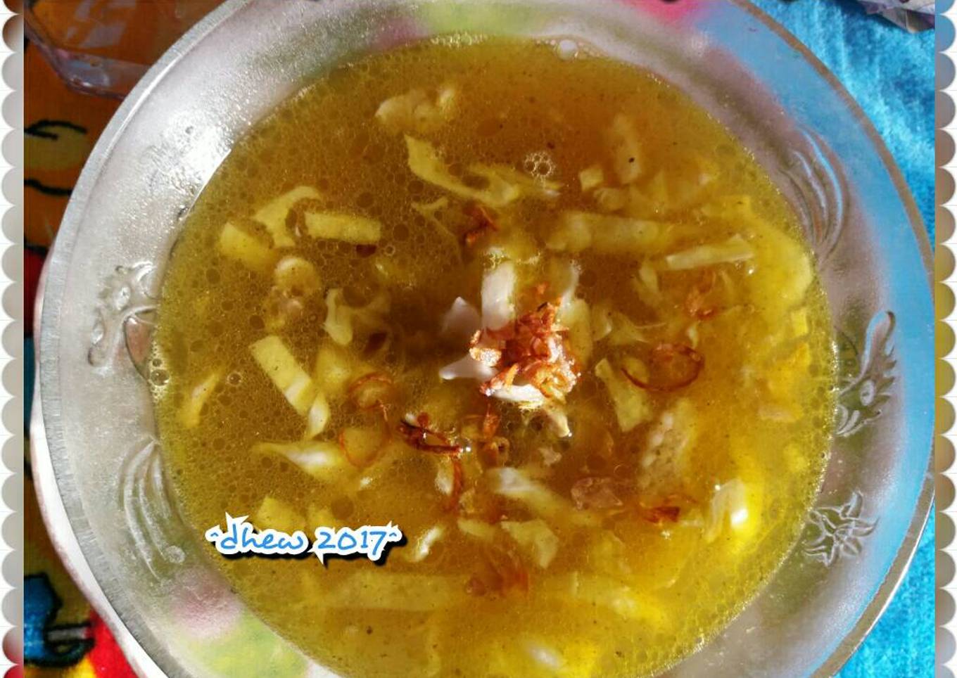 Soto Ayam Simple