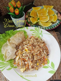 Foto resep Nasi Goreng Daun Jeruk