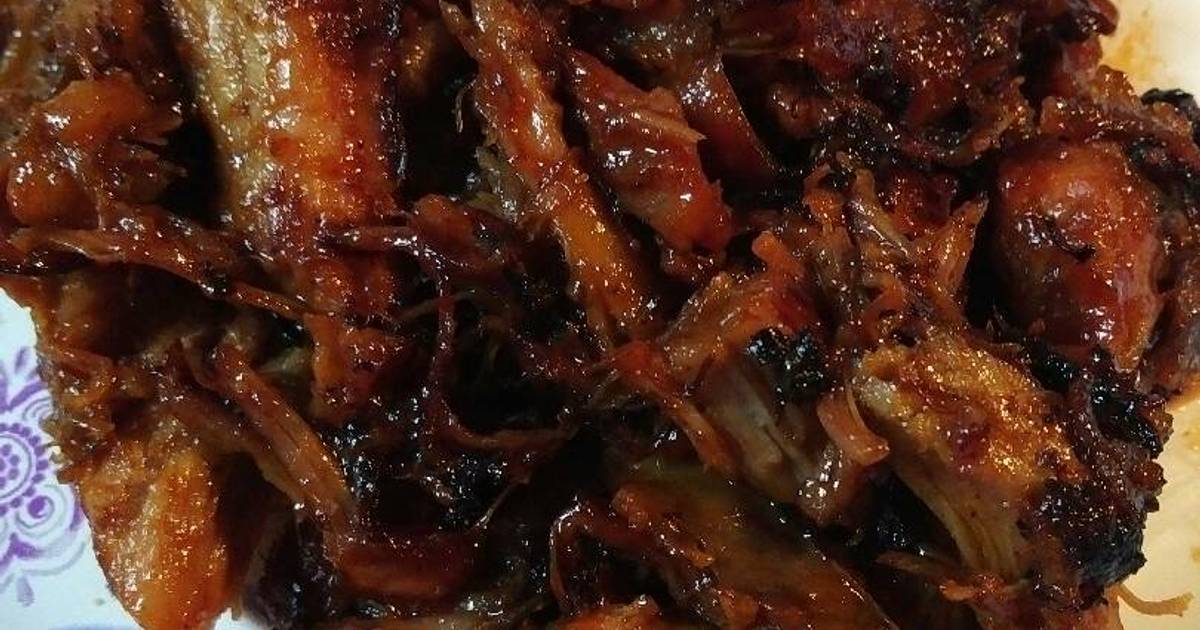 Barbecued leftover Tangerine pork Recipe by skunkmonkey101 - Cookpad