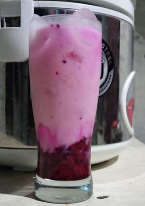 Foto resep Es Buah Naga