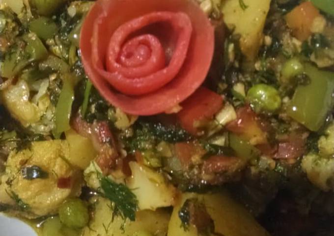 Steps to Make Speedy Mx vegetables