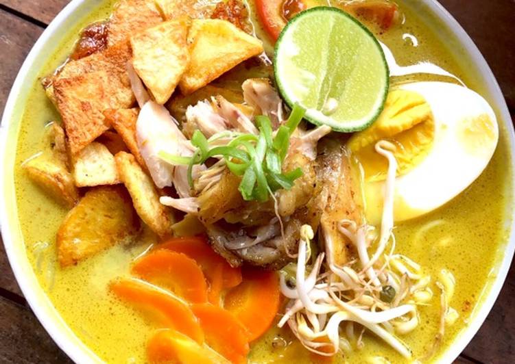 Cara Gampang Membuat Soto Santan Anti Gagal