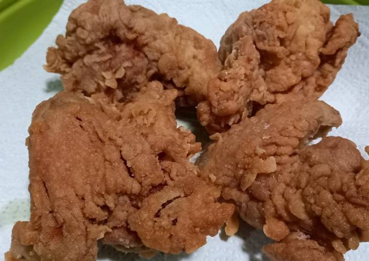 Resep Ayam Goreng Crispy, Bisa Manjain Lidah
