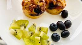 Hình ảnh món Blueberry kiwi buttermilk pancake casserole - ăn dặm