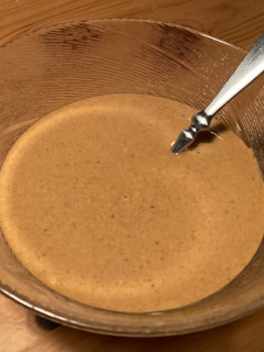 Una foto de Mantequilla de cacahuete casera