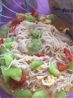 Foto resep Sarapan sup oyong misoa