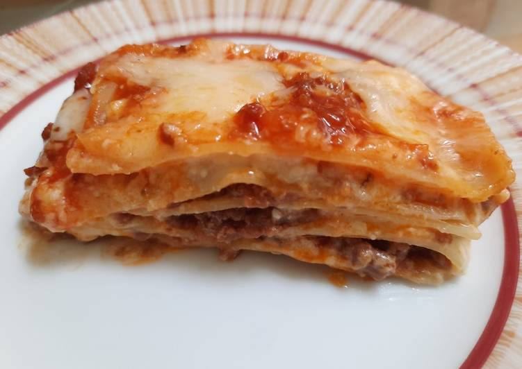 Beef Lasagna Home Made