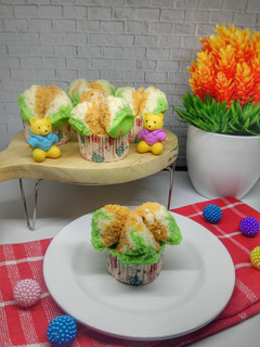 Foto resep Bolu Kukus Semangka Kuning