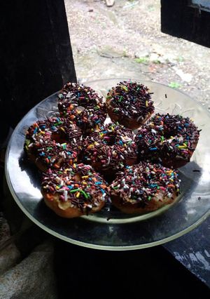 Foto resep Donat Empuk tanpa kentang (lembut di dalam crunchy di luar)