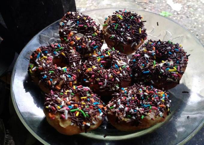 Resep Donat Empuk Tanpa Kentang (lembut Di Dalam Crunchy Di Luar) Oleh ...