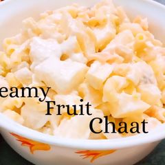 A picture of Creamy Fruit Chaat.