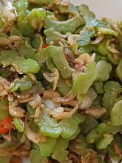 Foto resep Tumis Pare Udang Rebon