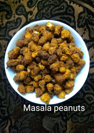A picture of Masala peanuts.