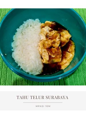Foto resep MPASI 10m: Tahu Telur Surabaya