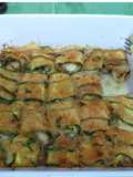 Rotolini di zucchine al forno