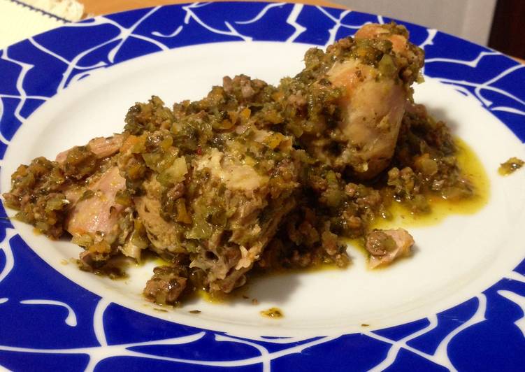 CONIGLIO IN SALSA AI PEPERONI della nonna Pierina