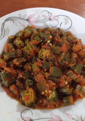 عکسی از دستور خوراک بامیه🍲