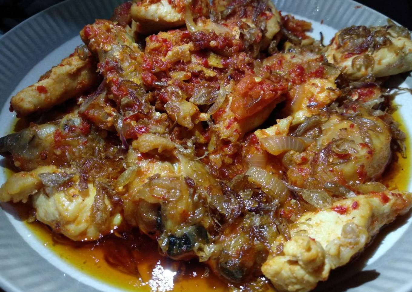 25. Ayam Rica-Rica (Masakan Rumahan)