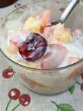 Kefir con Macedonia de Frutas Naturales y Miel
