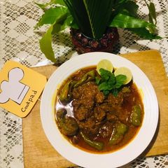 A picture of Beef Achar Ghost.