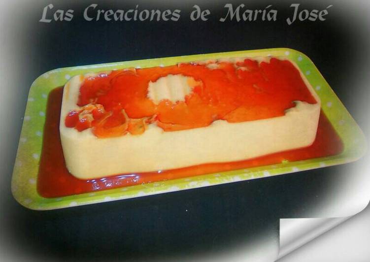 Flan de dulce de membrillo, en la Monsieur cuisine