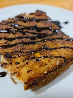 Una foto de Pudín de pan al horno
