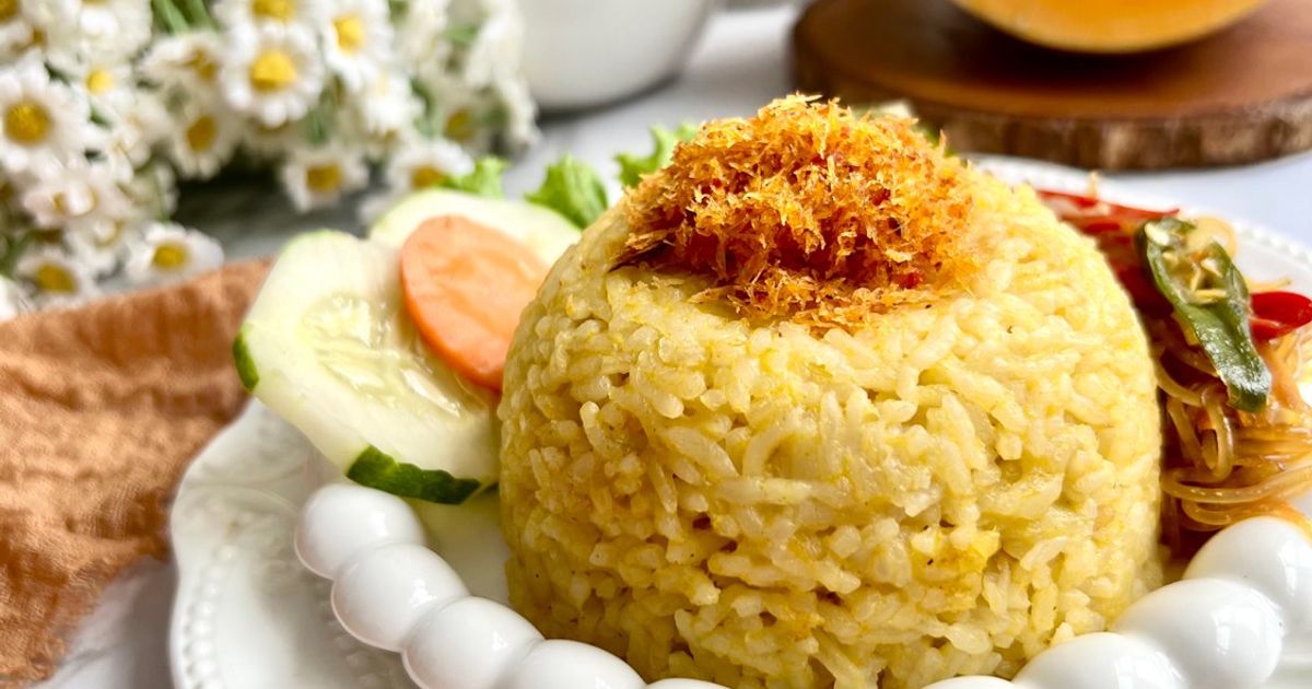 Nasi kuning labu 🎃