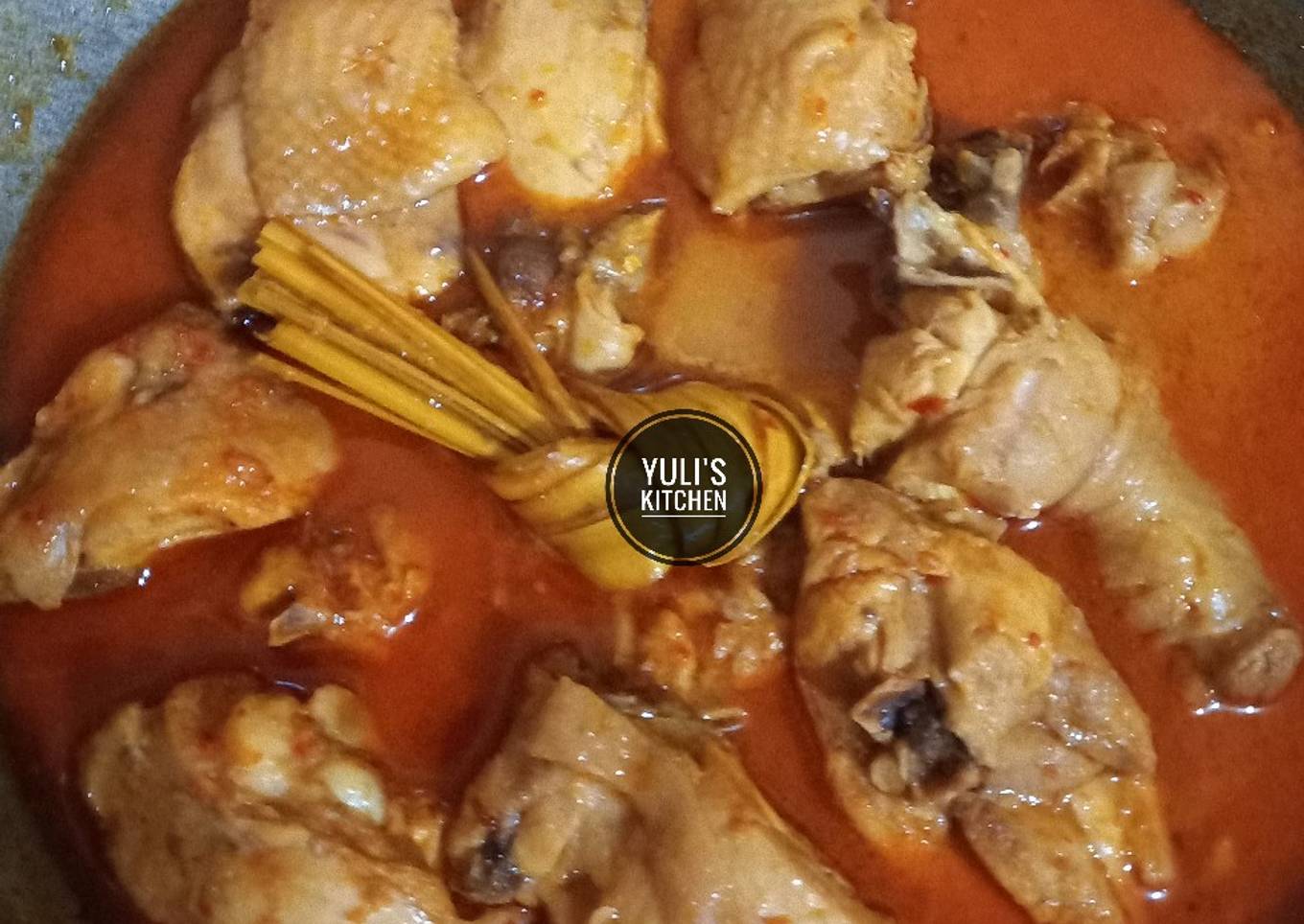 Ayam nyemek bumbu rica**