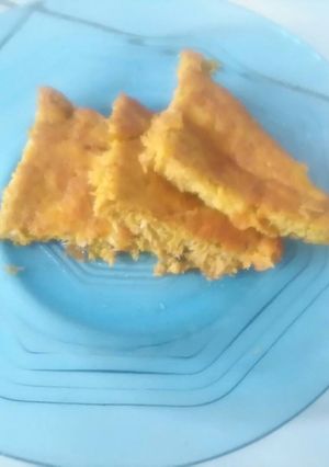 Foto resep Telur dadar isi ikan dan kelapa parut