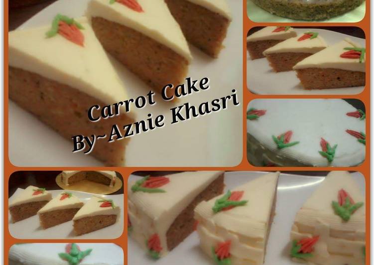 Arahan Memasak Carrot Cake yang Mudah