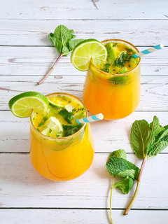 A picture of Mango Mojito 🍹🍹🍹.