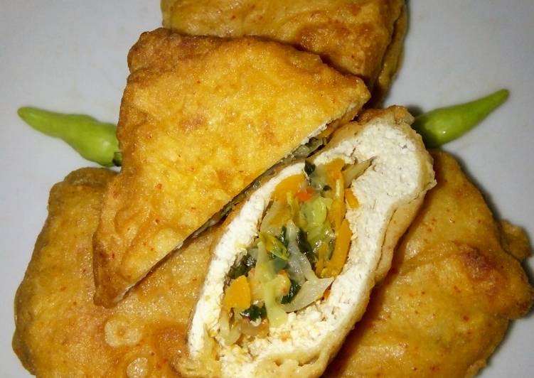 Tahu Isi Sayur Pedas
