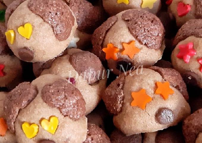 Langkah Mudah untuk Menyiapkan Milo Doggies Cookies yang Lezat