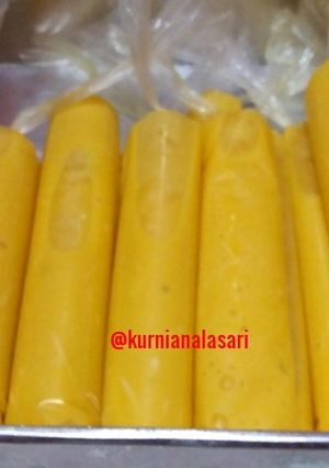 Foto resep Es lilin mangga manis keju