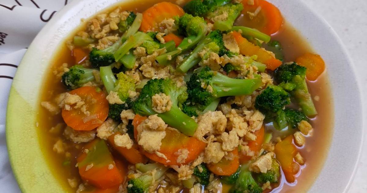 Resep Ca Sayuran Saos Tiram Dengan Bahan Sederhana