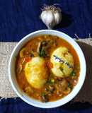 Mushroom egg curry