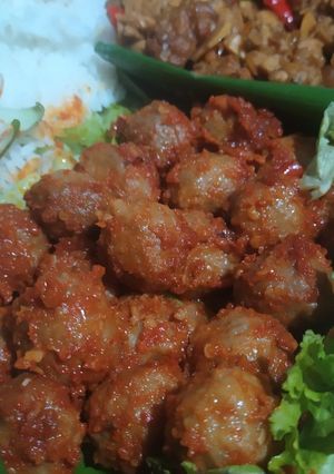 Foto resep Bakso Balado Super Simple