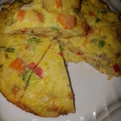 A picture of Egg potatoes vegs.