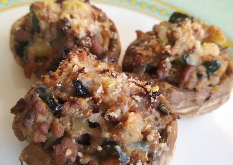 Champiñones rellenos. 👩🏼‍🍳