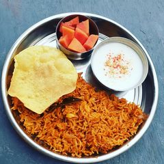 A picture of Tomato Rice.