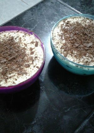 Una foto de Tiramisú individual