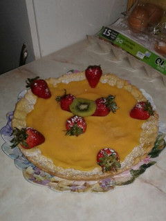 Una foto de Tarta de frutillas