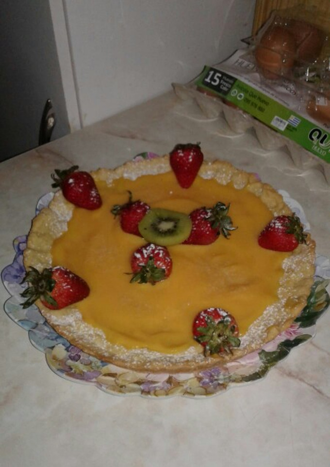 Una foto de Tarta de frutillas