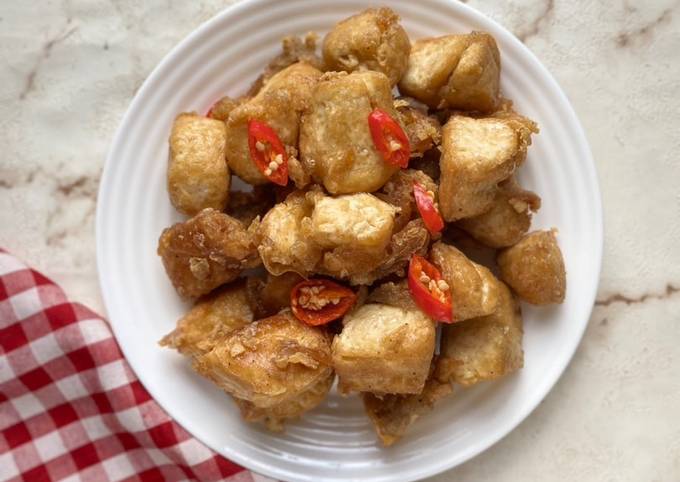 Resep Tahu Crispy Kriuk Oleh Rini Dwi Astuti Cookpad